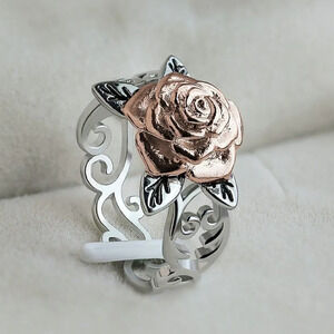 ✨ Eternity Flower Hollow Carved Fever Silver Vintage Rings for Women, EVGG1428